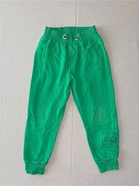 Dolce & Gabbana Kids Green Sweatpants in PLAY CONDITION
